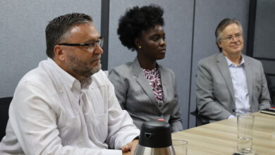 Photo of Canadian High Commissioner for the Day winner visits CARICOM Secretariat