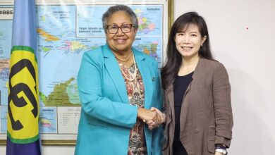 Photo of CARICOM Secretary-General welcomes Ambassador of China to the Secretariat