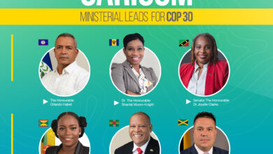 Photo of Unified Caribbean Leadership: CARICOM Names Ministerial Leads for COP30 Negotiations in Brazil