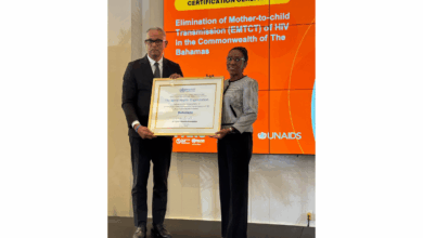 Photo of PANCAP congratulates The Bahamas on achievement of elimination of mother-to-child transmission of HIV