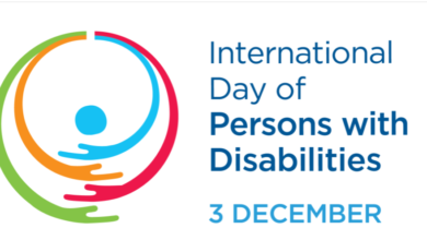 Photo of Message for International Day of Persons with Disabilities