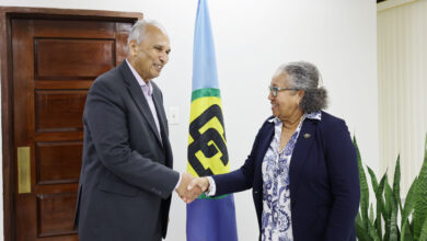 Photo of CARICOM Secretary-General receives courtesy visit from Guyana’s Dr Muhammad Ibrahim