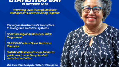 Photo of Message From Dr. Carla Barnett, CARICOM Secretary-General on Caribbean Statistics Day | 15 October 2025