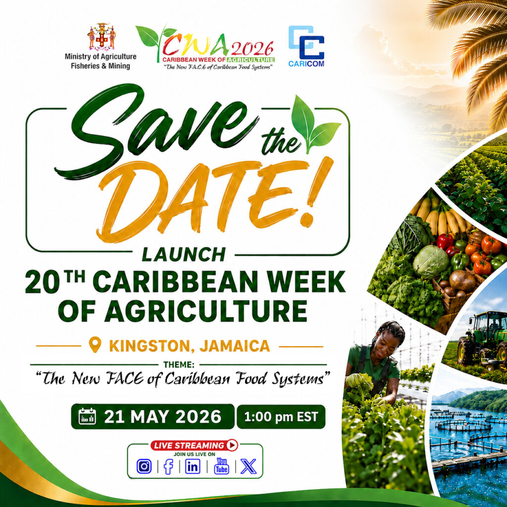 20th Caribbean Week of Agriculture launches 21 May
