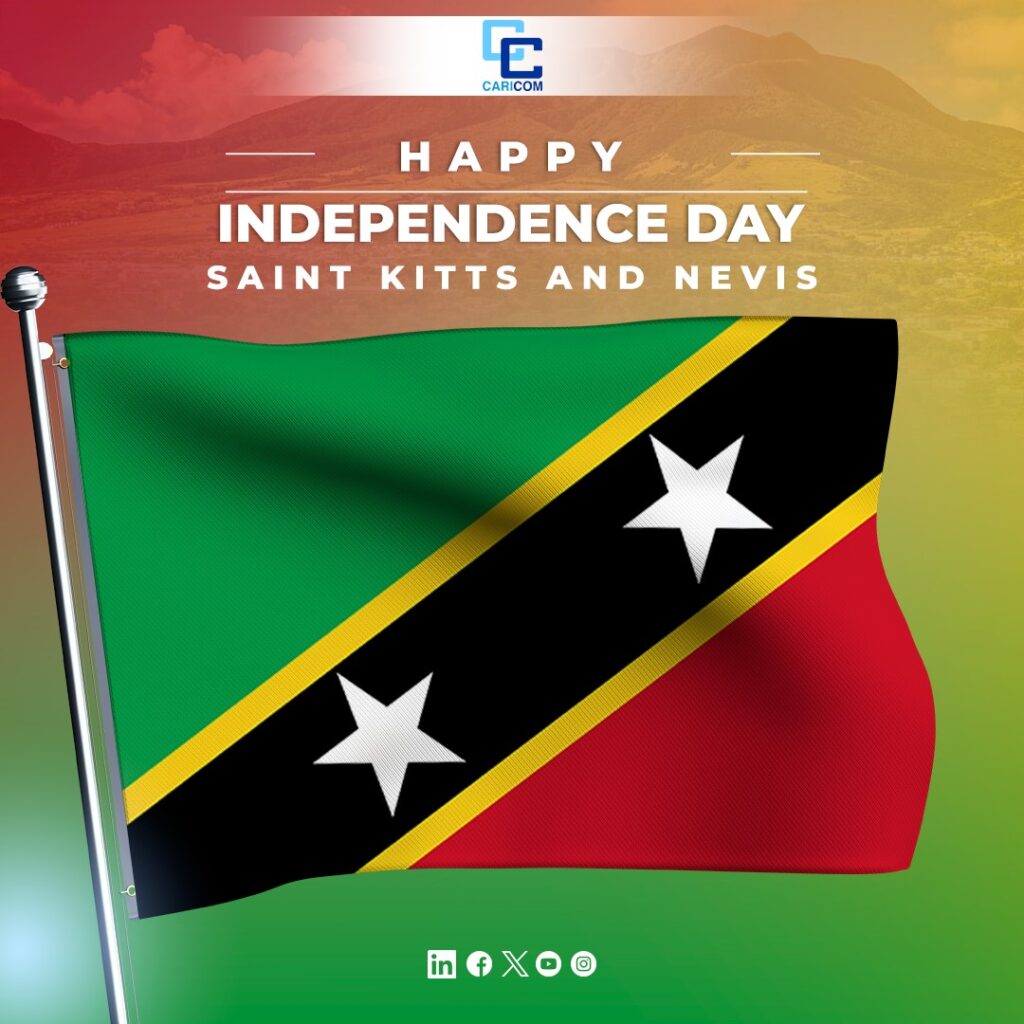 CARICOM Secretary-General congratulates St Kitts and Nevis on 41st