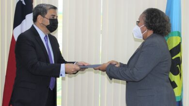 Photo of New Chilean Ambassador to CARICOM accredited