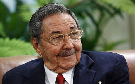 Photo of Raul Castro re-elected for second term